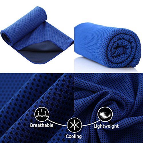 Barrageon 3 Piezas Toalla de Enfriamiento para Alivio de Calor Instantáneo,Toalla Fresca para Deportes, Gimnasio, Yoga, Camping, Bufanda Helada para Hombres, Mujeres, Jóvenes Niños Barrageon 3 Piezas Toalla de Enfriamiento para Alivio de Calor Instantáneo,Toalla Fresca para Deportes, Gimnasio, Yoga, Camping, Bufanda Helada para Hombres, Mujeres, Jóvenes Niños