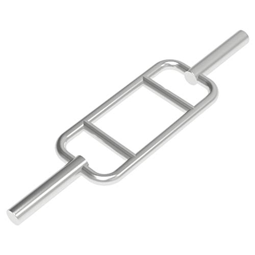 Barras de entrenamiento de fuerza Acero inoxidable de múltiples gripes con circlip Equipo de entrenamiento de peso doméstico CHRUGH BAR T-BAR ROW Gimnasios en casa ( Color : Silver , Size : 49cm ) Barras de entrenamiento de fuerza Acero inoxidable de múltiples gripes con circlip Equipo de entrenamiento de peso doméstico CHRUGH BAR T-BAR ROW Gimnasios en casa ( Color : Silver , Size : 49cm )