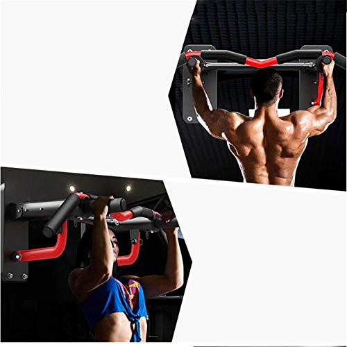 Barras Paralelas Montado en la pared del Pull-Up barras de plegado Resistencia venda del ejercicio de barra fija for de interior casero del entrenamiento Empuja Hacia Arriba el Soporte Parallette