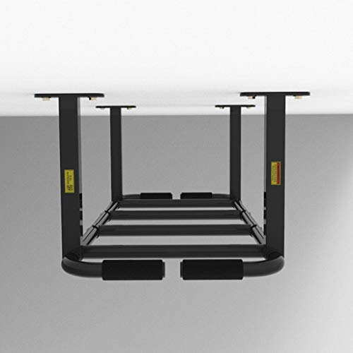 Barras Pull-up Escalera de Escalada Rack Pull-up Rack TRX de Techo Fitness en casa Barras paralelas Individuales Costilla (Color : Black, Size : 119 * 45 * 35cm)