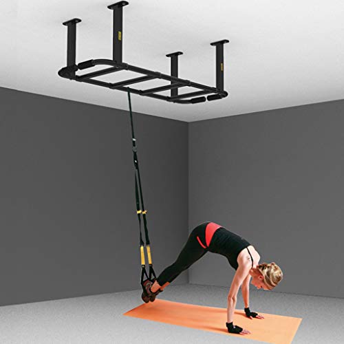 Barras Pull-up Escalera de Escalada Rack Pull-up Rack TRX de Techo Fitness en casa Barras paralelas Individuales Costilla (Color : Black, Size : 119 * 45 * 35cm)