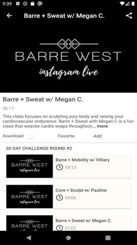 Barre West | Online