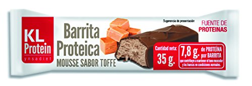 Barrita Proteica y Energética, Sabor Naranja y Toffee, 35 g, 1 unidad