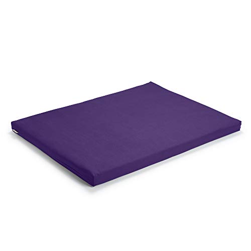 basaho Zabuton Estera de Meditación | Algodón Orgánico (Certificación Gots) | Relleno de Fibra de Lana Reciclada | Colchoneta de Meditación (Morado Intenso) basaho Zabuton Estera de Meditación | Algodón Orgánico (Certificación Gots) | Relleno de Fibra de Lana Reciclada | Colchoneta de Meditación (Morado Intenso)