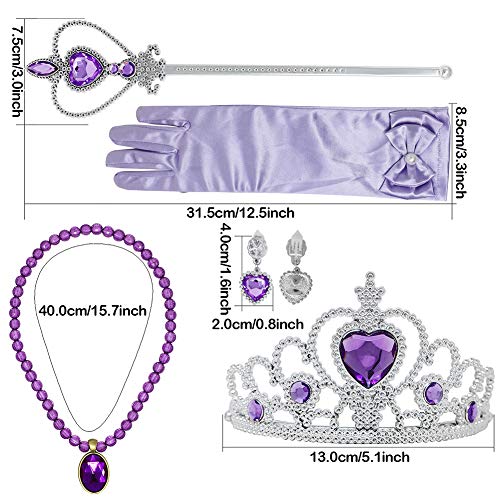 Bascolor Princesa Rapunzel Sofia Disfraz Accesorios Rapunzel Peluca Collar Corona Guantes Pendiente Varita MÔgica para niñas Princesa Joyas Cosplay Princesa Disfraz ⦠(con Trenza) Bascolor Princesa Rapunzel Sofia Disfraz Accesorios Rapunzel Peluca Collar Corona Guantes Pendiente Varita MÔgica para niñas Princesa Joyas Cosplay Princesa Disfraz ⦠(con Trenza)