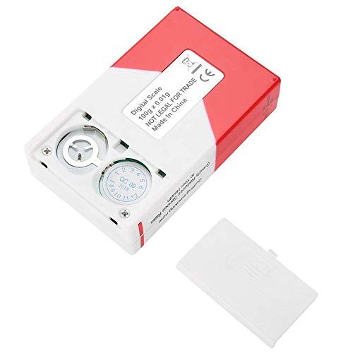 Báscula Digital Portátil De Bolsillo, 200 G / 0,01 G Peso De La Joyería De Alta Precisión Escala Digital Electrónica - Mini Escala De Peso Pantalla LCD, para Joyería, Medicamento, Café