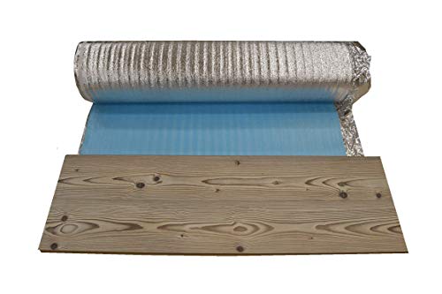 Base Aislante FOAM7 - MOISTURE 3.0 de 3mm. Rollo 20m2. Mejor Aislante Acústico Antihumedad para Tarimas y Parquet; Subsuelo Protección Metalizada. Cubre la humedad e irregularidades. PE Ecológico Base Aislante FOAM7 - MOISTURE 3.0 de 3mm. Rollo 20m2. Mejor Aislante Acústico Antihumedad para Tarimas y Parquet; Subsuelo Protección Metalizada. Cubre la humedad e irregularidades. PE Ecológico