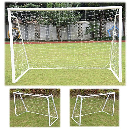 Basong red fútbol portería de fútbol redes para portería de fútbol formación práctica fútbol nets para interior y exterior tamaño completo de fútbol 6 x 4ft