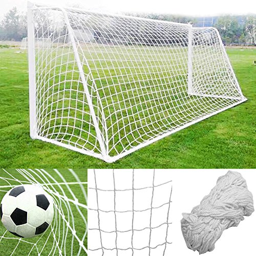 Basong red fútbol portería de fútbol redes para portería de fútbol formación práctica fútbol nets para interior y exterior tamaño completo de fútbol 6 x 4ft