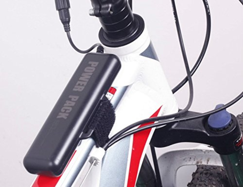 Batería de repuesto para luces de bicicleta, 10400 mAh, impermeable, 8,4 V, grupo de baterías para luces de bicicleta LED Cree T6, para linternas frontales Cree T6, paral&aacute.