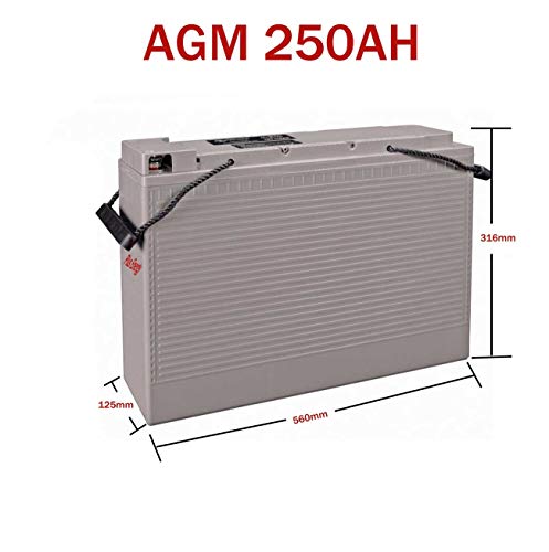 Bateria solar AGM PlusEnergy FT12-250 250Ah 12V