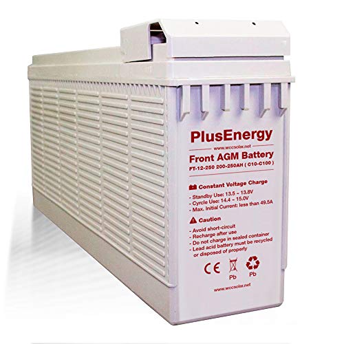 Bateria solar AGM PlusEnergy FT12-250 250Ah 12V