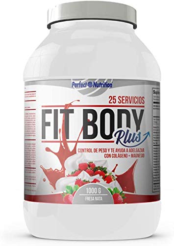 Batidos para Adelgazar sustitutivos de comida con proteínas Dieta quema grasas + colágeno/Batido de pérdida de peso completo saciante. Quemador de grasa natural sin pasar hambre (Fresa y Nata 1KG) Batidos para Adelgazar sustitutivos de comida con proteínas Dieta quema grasas + colágeno/Batido de pérdida de peso completo saciante. Quemador de grasa natural sin pasar hambre (Fresa y Nata 1KG)