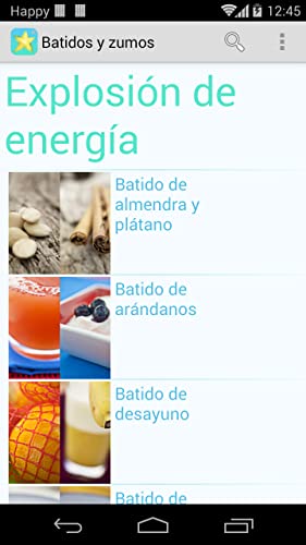 Batidos y zumos Batidos y zumos