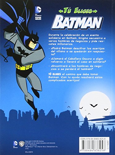 BATMAN (TÚ ELIGES) EL SECUESTRO DE ENIGMA BATMAN (TÚ ELIGES) EL SECUESTRO DE ENIGMA