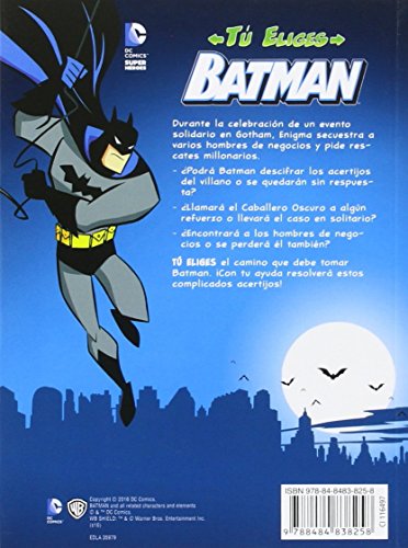 BATMAN (TÚ ELIGES) EL SECUESTRO DE ENIGMA