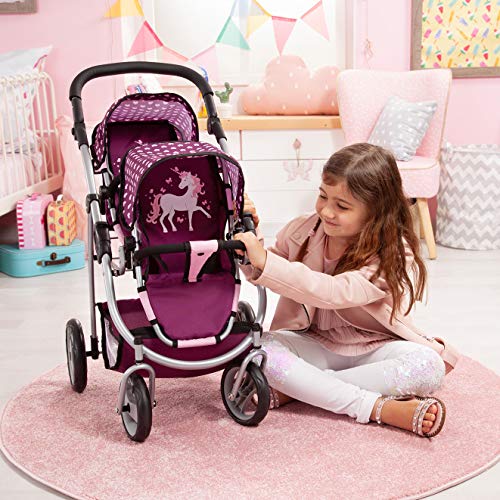 Bayer Design- Silla Gemelos Twin Tandem Violeta, Color Rosa, Morado. (26537AA) Bayer Design- Silla Gemelos Twin Tandem Violeta, Color Rosa, Morado. (26537AA)