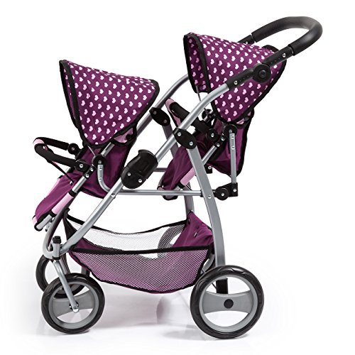 Bayer Design- Silla Gemelos Twin Tandem Violeta, Color Rosa, Morado. (26537AA) Bayer Design- Silla Gemelos Twin Tandem Violeta, Color Rosa, Morado. (26537AA)