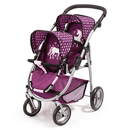 Bayer Design- Silla Gemelos Twin Tandem Violeta, Color Rosa, Morado. (26537AA) Bayer Design- Silla Gemelos Twin Tandem Violeta, Color Rosa, Morado. (26537AA)