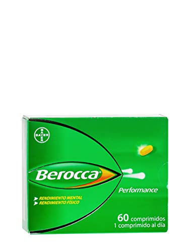 BAYER HISPANIA, S.L. Berocca performance 60 com, Negro, Normal (8470001716828)