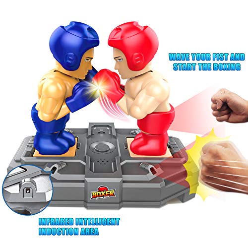 Baztoy Batallas Robot Juguete, Robotica Robot para Niños con Función de Sensor de Infrarrojos y Voz, Boxeo Robot Juguetes Niños 3 4 5 6 7 8 9 10 11 12 13 Años para Regalos Navidad Cumpleaños Juegos Baztoy Batallas Robot Juguete, Robotica Robot para Niños con Función de Sensor de Infrarrojos y Voz, Boxeo Robot Juguetes Niños 3 4 5 6 7 8 9 10 11 12 13 Años para Regalos Navidad Cumpleaños Juegos