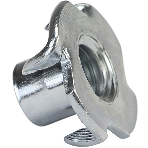 BB Sport Tuercas con 4 dientes acero galvanizado M10 x 13 x 25 mm, Cantidad:100 piezas BB Sport Tuercas con 4 dientes acero galvanizado M10 x 13 x 25 mm, Cantidad:100 piezas