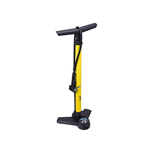 BBB Airboost BFP-21 Bomba Inflador de Pie para Bicicletas, Amarillo, Talla Única BBB Airboost BFP-21 Bomba Inflador de Pie para Bicicletas, Amarillo, Talla Única
