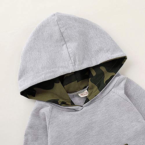 BBSMLIN Ropa Bebe Recien Nacido Niño Invierno Otoño 0 a 24 Meses 2PC/Set Camuflaje Tops de Manga Larga Sudadera con Capucha + Pantalón BBSMLIN Ropa Bebe Recien Nacido Niño Invierno Otoño 0 a 24 Meses 2PC/Set Camuflaje Tops de Manga Larga Sudadera con Capucha + Pantalón