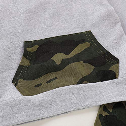BBSMLIN Ropa Bebe Recien Nacido Niño Invierno Otoño 0 a 24 Meses 2PC/Set Camuflaje Tops de Manga Larga Sudadera con Capucha + Pantalón BBSMLIN Ropa Bebe Recien Nacido Niño Invierno Otoño 0 a 24 Meses 2PC/Set Camuflaje Tops de Manga Larga Sudadera con Capucha + Pantalón