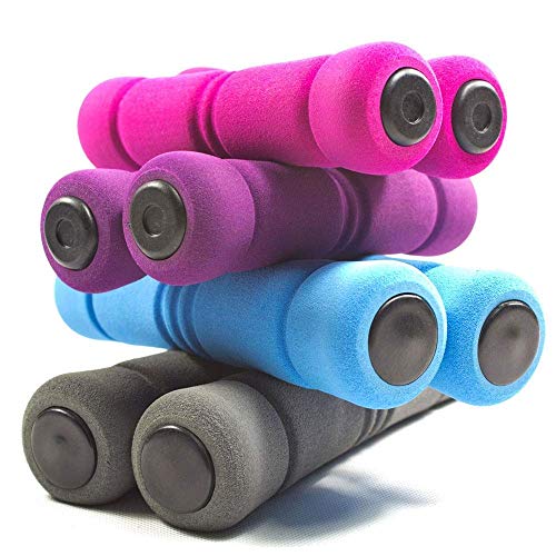 BBZZ Casa Ejercicio Yoga Pequeña Mancuerna Hogar Brazo Delgado Espuma Yaling Equipo de Fitness Mujer Mancuerna Esponja Mancuerna 0.75kg Niños Pequeñas Mancuernas Ecológicas