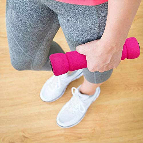 BBZZ Casa Ejercicio Yoga Pequeña Mancuerna Hogar Brazo Delgado Espuma Yaling Equipo de Fitness Mujer Mancuerna Esponja Mancuerna 0.75kg Niños Pequeñas Mancuernas Ecológicas