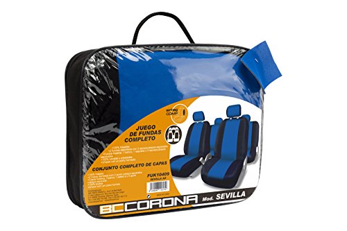 BC Corona FUK10409 Sevilla Juego de Fundas, Color Azul BC Corona FUK10409 Sevilla Juego de Fundas, Color Azul