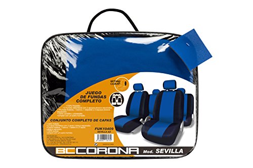 BC Corona FUK10409 Sevilla Juego de Fundas, Color Azul BC Corona FUK10409 Sevilla Juego de Fundas, Color Azul
