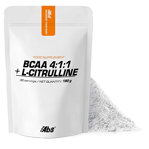 BCAA 4:1:1: + L-CITRULINA, Fórmula innovadora para impulsar el rendimiento deportivo, Calidad certificada por Certificado de Análisis, 30 raciones/180g