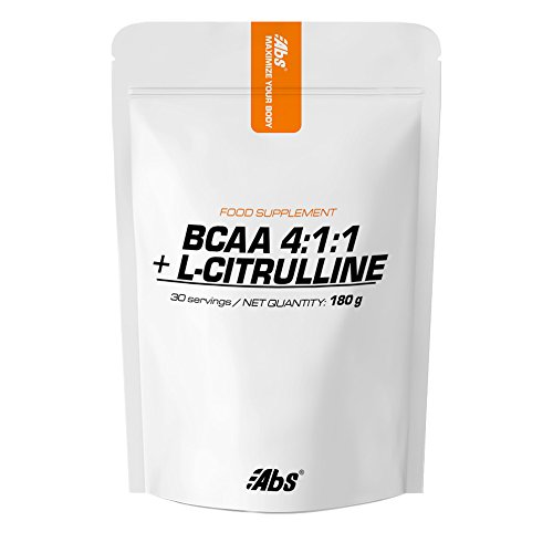 BCAA 4:1:1: + L-CITRULINA, Fórmula innovadora para impulsar el rendimiento deportivo, Calidad certificada por Certificado de Análisis, 30 raciones/180g