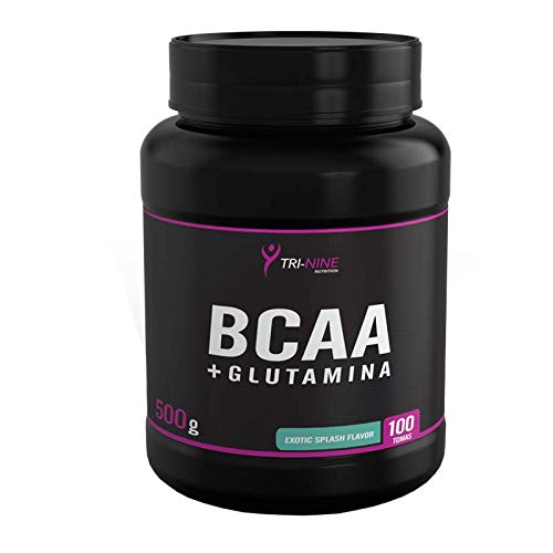 BCAA + GLUTAMINA, Sabor Exotic Splash, 500 g