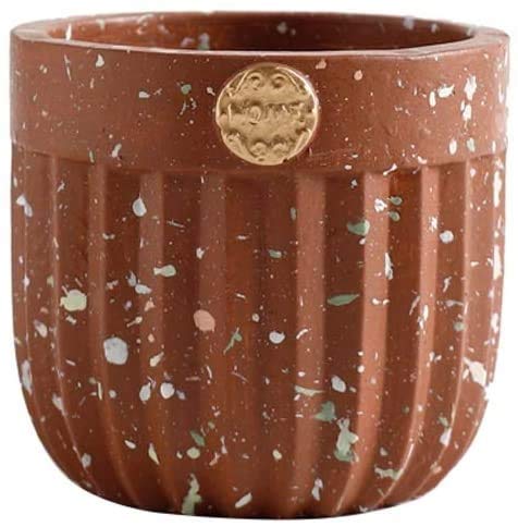 Bcaer Cemento nórdico maceta de cerámica Cerámica de cerámica Bonsai Flor Pot Planta maceta Pote de escritorio Planta Planter Potlan Insunto Balcón Creativo Jardín Potted Personalidad Engrosamiento Bcaer Cemento nórdico maceta de cerámica Cerámica de cerámica Bonsai Flor Pot Planta maceta Pote de escritorio Planta Planter Potlan Insunto Balcón Creativo Jardín Potted Personalidad Engrosamiento