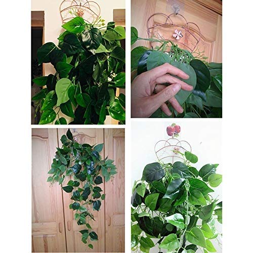 Bcaer Cesta de plantador para colgar para uso decorativo en interiores, colgaduras de plantas tejidas, ventanas de cocina, dormitorio, pórtico perfecto y decoración del patio, canasta de sembradora te