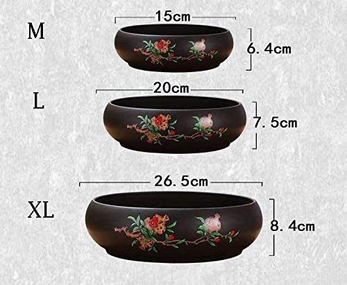 Bcaer Potes acristalados de cerámica suculenta poco profundos con agujero de drenaje, FFICE GREEN DILL PURPLE SAND OVAL OVAL OVAL MINIATURA BONSAI BONSAI A prueba de agua Garden Simple Arte Antiguo E Bcaer Potes acristalados de cerámica suculenta poco profundos con agujero de drenaje, FFICE GREEN DILL PURPLE SAND OVAL OVAL OVAL MINIATURA BONSAI BONSAI A prueba de agua Garden Simple Arte Antiguo E