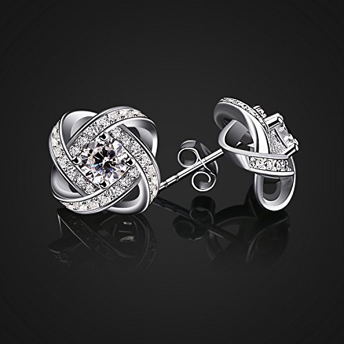 B.Catcher Pendientes Mujer Plata de Ley 925 ''Eres la luz de mis ojos'' con Para Regalo San Valentín Originales B.Catcher Pendientes Mujer Plata de Ley 925 ''Eres la luz de mis ojos'' con Para Regalo San Valentín Originales