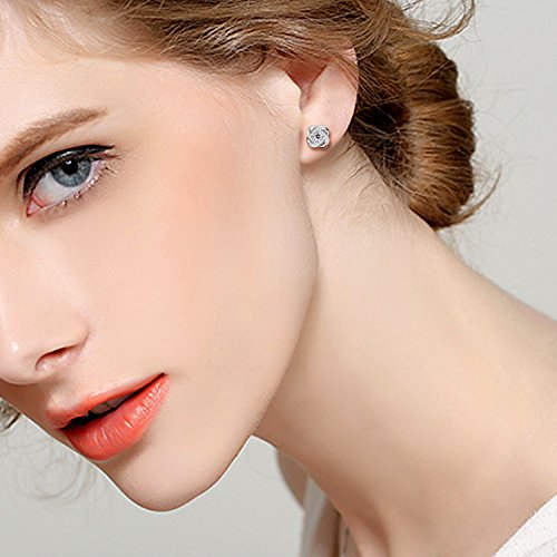 B.Catcher Pendientes Mujer Plata de Ley 925 ''Eres la luz de mis ojos'' con Para Regalo San Valentín Originales B.Catcher Pendientes Mujer Plata de Ley 925 ''Eres la luz de mis ojos'' con Para Regalo San Valentín Originales