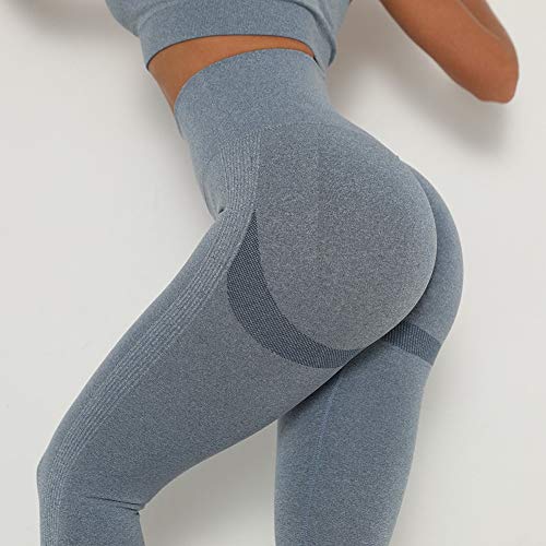 BCCDP Mallas Push Up Poseen Pantalones de Entrenamiento Leggings Mujer Fitness Cintura Alta Leggings Deporte Mujer Yoga de Alta Cintura Elásticos y Transpirables