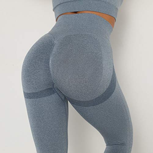 BCCDP Mallas Push Up Poseen Pantalones de Entrenamiento Leggings Mujer Fitness Cintura Alta Leggings Deporte Mujer Yoga de Alta Cintura Elásticos y Transpirables