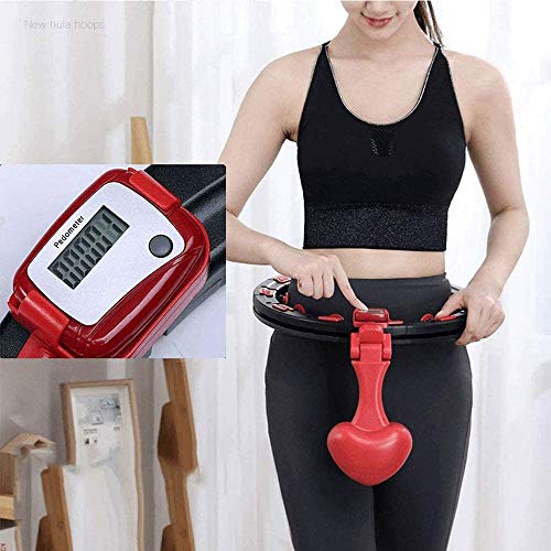 Bdesign Ponderados por la Aptitud del aro de Hula, Inteligente Conteo de Hula Hoop, Auto-Spinning con aro Desmontable de Medida Adaptable, no se caerá del aro de Hula (Size : 12 Knots) Bdesign Ponderados por la Aptitud del aro de Hula, Inteligente Conteo de Hula Hoop, Auto-Spinning con aro Desmontable de Medida Adaptable, no se caerá del aro de Hula (Size : 12 Knots)
