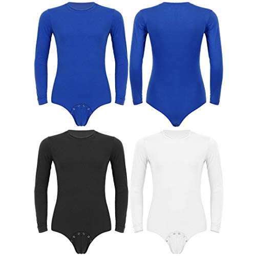 BDSGHAKE Hombres Adultos Lencería Cuello Redondo Mangas largas Camiseta con Entrepierna prensada Top Body Romper Pijamas Ropa Interior Gimnasio Deportes Black L BDSGHAKE Hombres Adultos Lencería Cuello Redondo Mangas largas Camiseta con Entrepierna prensada Top Body Romper Pijamas Ropa Interior Gimnasio Deportes Black L