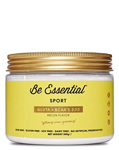 Be Essential - GLUTA & BCAA´S 2.1.1 –Sabor melón, 300 g Be Essential - GLUTA & BCAA´S 2.1.1 –Sabor melón, 300 g