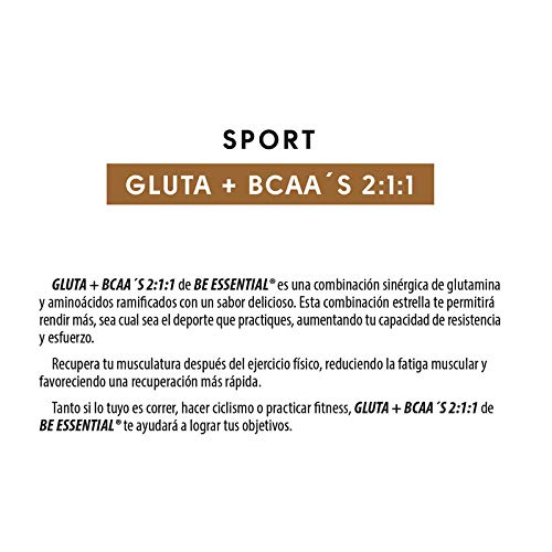 Be Essential Glutamina + Bcaa's 2.1.1-500 gr