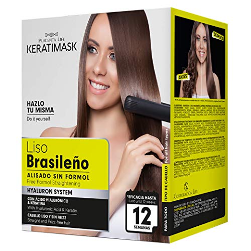 Be Natural - Kit Alisado Brasileño Keratimask - resultado profesional de larga duración Be Natural - Kit Alisado Brasileño Keratimask - resultado profesional de larga duración