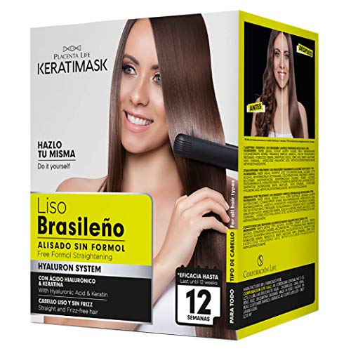 Be Natural - Kit Alisado Brasileño Keratimask - resultado profesional de larga duración