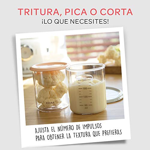 Béaba Babycook Solo Robot de cocina infantil 4 en 1 Tritura, cocina y cuece al vapor Cocción rápida Comida casera y deliciosa para bebés y niños Comida variada para tu bebé Gris Béaba Babycook Solo Robot de cocina infantil 4 en 1 Tritura, cocina y cuece al vapor Cocción rápida Comida casera y deliciosa para bebés y niños Comida variada para tu bebé Gris